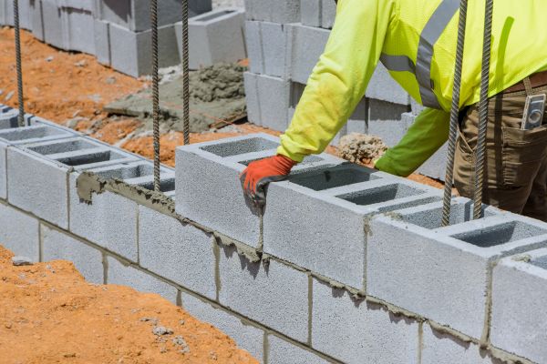 Concrete Blocks Installation in Joplin