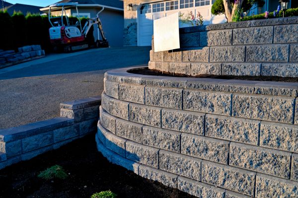Stone Retaining Wall Repair in Joplin