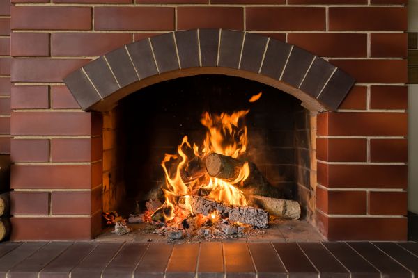 Brick Fireplace Installation in Joplin