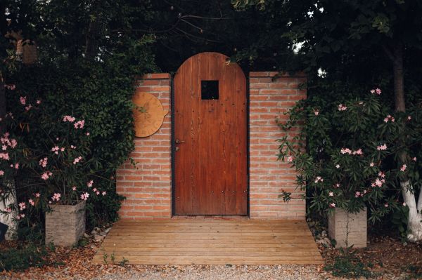 Brick Front Entrance Repair in Joplin