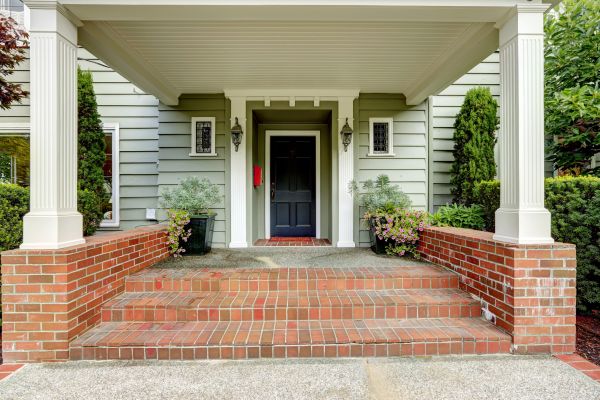 Front Porch Masonry Repair in Joplin