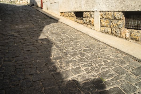 Stone Sidewalk Repair in Joplin