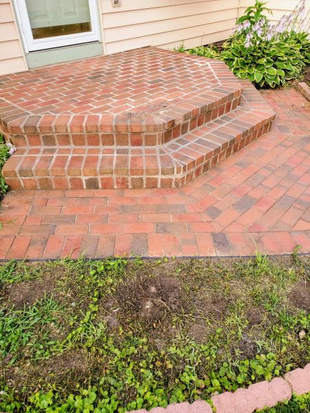 Brick Stoop Repair in Joplin